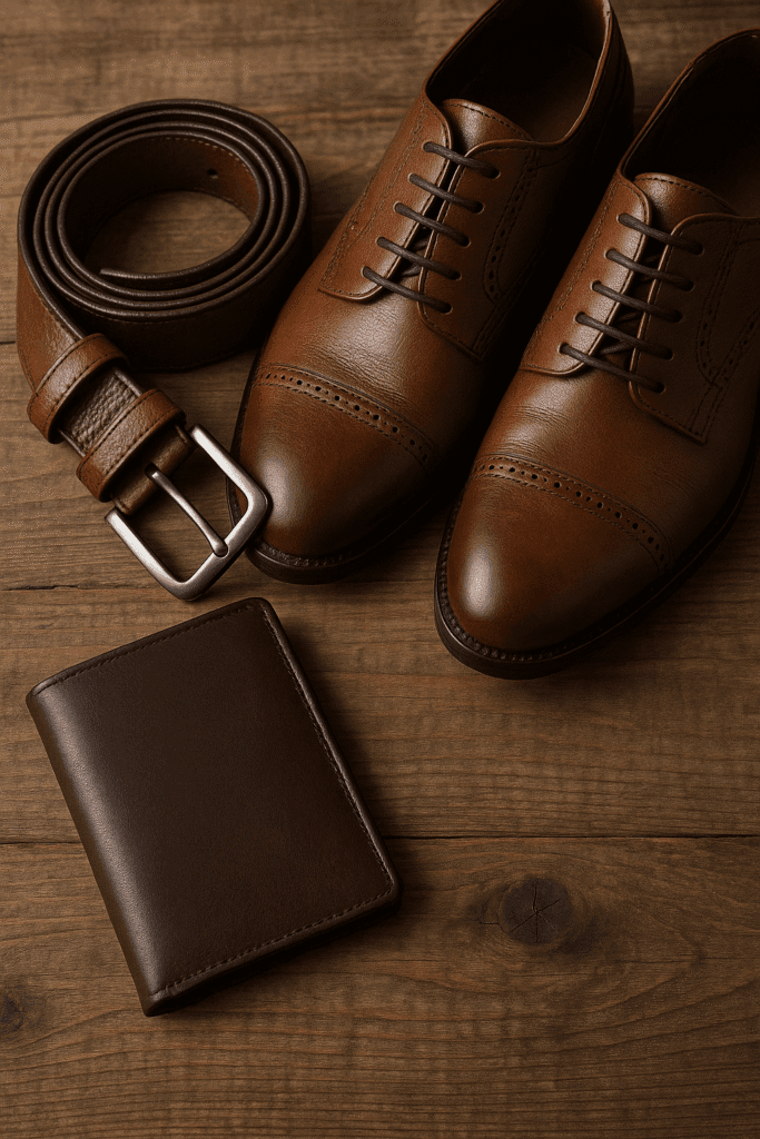 Leather products export